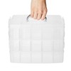 Bright Creations 3-Tier Stackable Plastic Craft Storage Containers with 30
