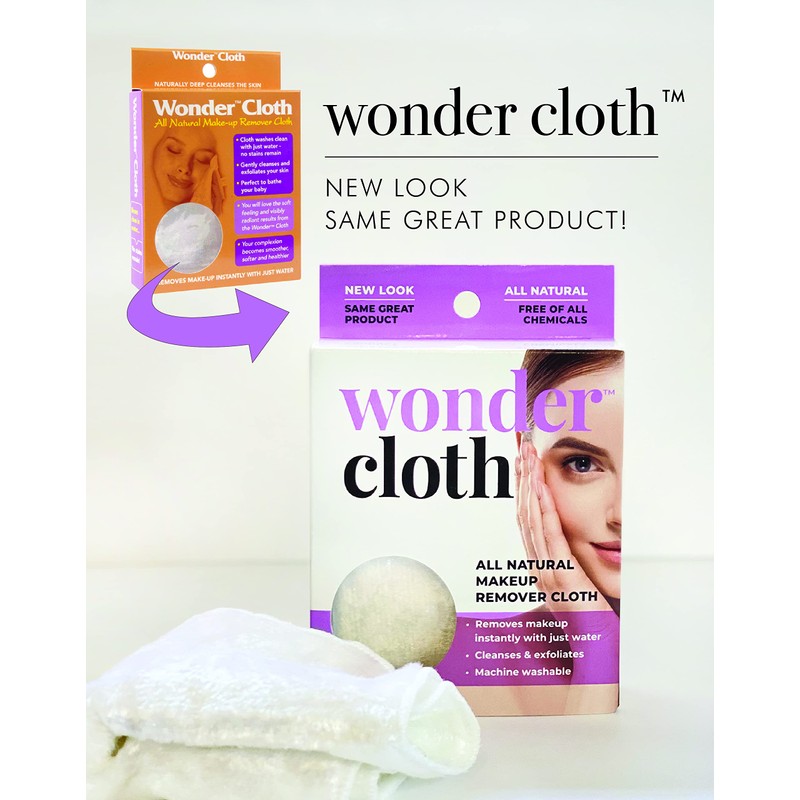 Wonder Cloth (Pack of 3) - All Natural Make-Up Remover