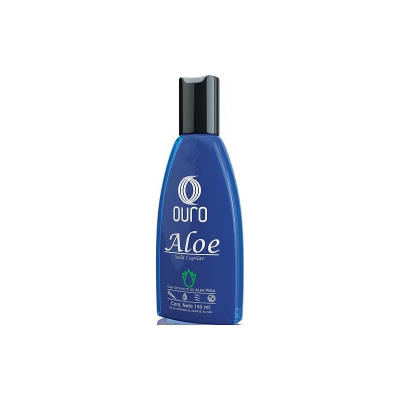 Ouro Seda Capilar de Aloe Libre de Aceites Minerales 150