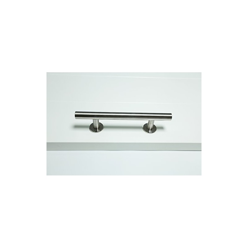 Sliding Barn Door Handle and Flush Pull Set-Brushed Nickel Wood