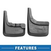 A ABSOPRO Mud Flap Splash Guard with Mount Accessories Front