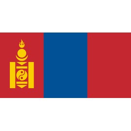 Mongolia Flag 3'x5' Asia Country Mongolian Banner