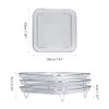 BTOSEP Air Fryer Rack Compatible Foodi 8L Stainless Steel Stackable