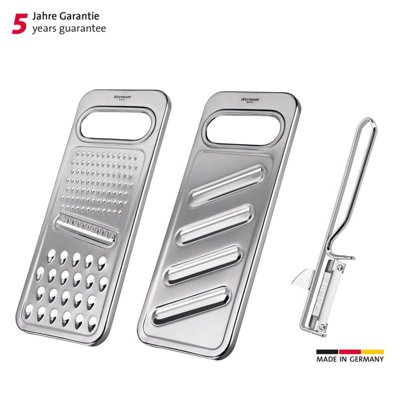 Westmark Set of 3: Universal Grater + Cucumber Slicer +