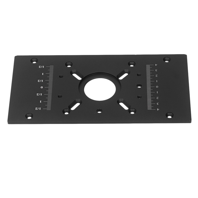 Router Table Insert Plate Aluminum Alloy Lift System Base Board