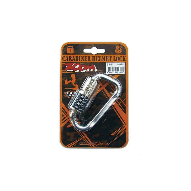 TNK Industrial Speed Pit Helllock Carabiner Silver ZS-SI