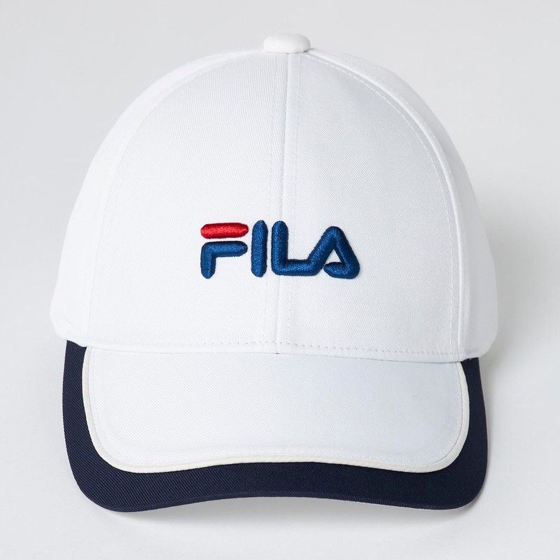 Fila Golf 784900 Men's Cap, 3D Embroidered Logo, Sweat Absorbent,