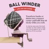 Knit Picks Yarn Ball Winder for Knitting and Crocheting (Purple)