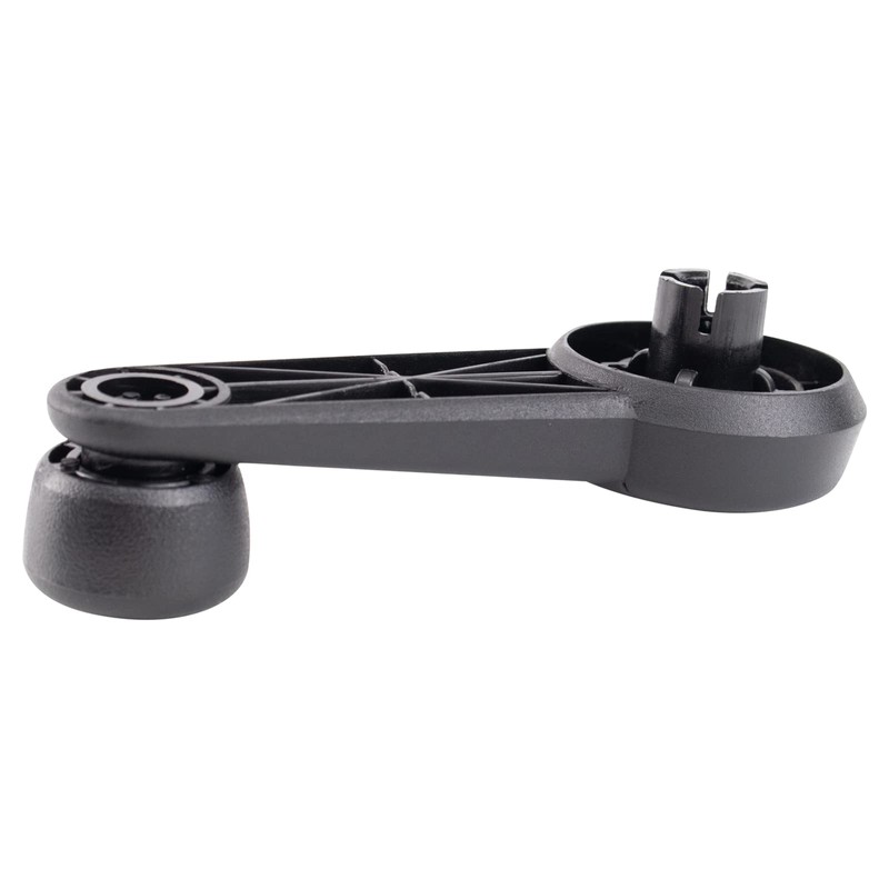 TRQ Driver & Passenger Side Window Crank Handle Black Compatible