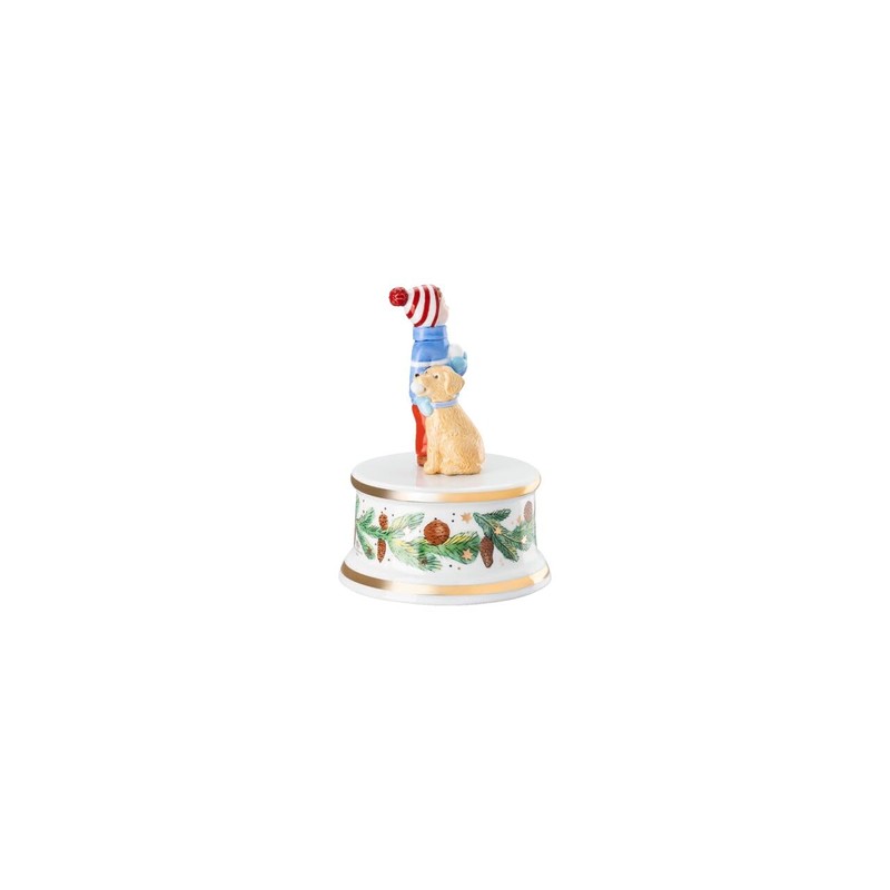 Hutschenreuther Christmas Collection 2025 Christmas Games Music Box Small Height