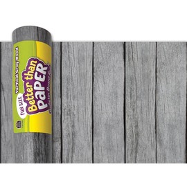 Teacher Created Resources Fun Size Better Than Paper Bulletin Board Roll Vertical Gray Wood Large