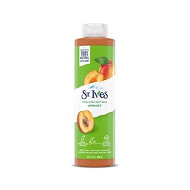 St. Ives Tamaño Familiar Body Wash Apricot Chabacano Jumbo XL Exfoliante con Extractos 100 Naturales Sin Parabenos Cruelty-Free PETA Botella 100...   