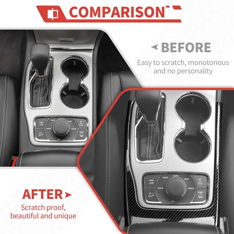 Amayum Inner Gear Shift Frame fit for Jeep Grand Cherokee