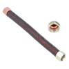 12mm Air Compressor Exhaust Tube, 3/4-16UNF Discharge Hose Connector Pipe