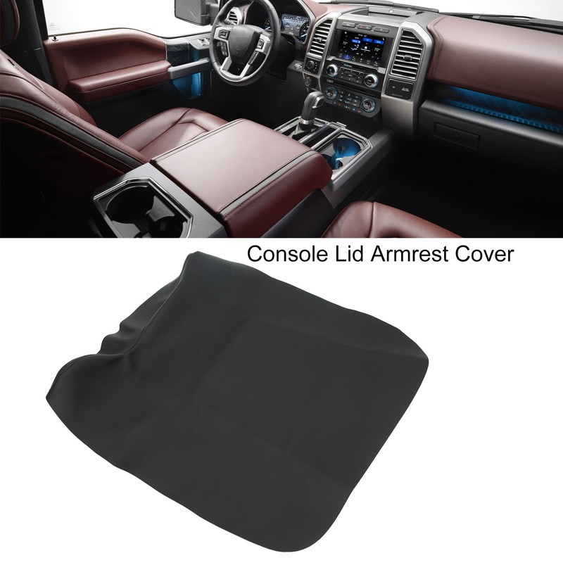Center Console Armrest Cover PU Leather Armrest Box Protective Cover