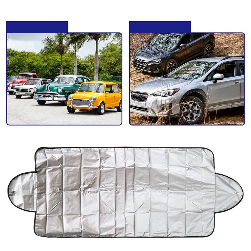Tabanzhe Car Windscreen Cover - Waterproof Front Window Frost Cover