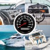 Trisar GPS Speedometer, 85mm/3.35in, IP67 Waterproof, Red Backlight for Yacht,