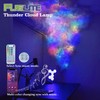 FUSLITE,2025 New ， 3D Thundercloud LED Light Cotton Lightning Cloud