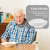 PACKOVE Elderly Self Feeding Bowl with Suction Base Ergonomic Dining