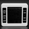 Refrigerator Thermometer Wireless Indoor LCD Digital Freezer Alarm Thermometerwith 2