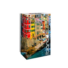 Buffalo Games - blanc - Brights of Cinque Terre - 300 Piece Jigsaw Puzzle for Adults Challenging Puzzle Perfect for Game Nights - 300 Large Piece Finished Puzzle Size is 21.25 x 15.00