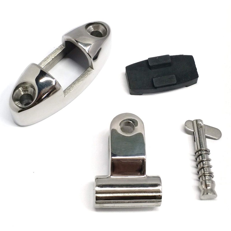 Pack of 2 Marine Grade Bimini Top 316Stainless Steel Swivel