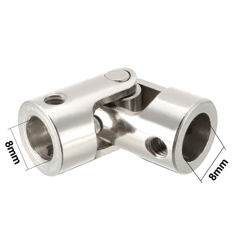 sourcing map 8mm To 8mm Inner Dia Rotatable Universal Steering