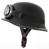 ATO WH1 Motorcycle Helmet in the Wehrmacht Style with Aviator