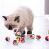 Nicunom 60 PCS Soft Pom Pom Balls for Kittens, 1.7"