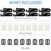 Honeyhouse Universal Mounting Tape for Pool Reel, 8 Pieces/Set Fixing
