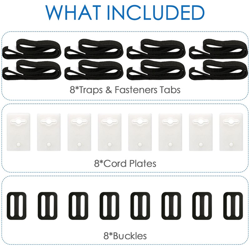 Honeyhouse Universal Mounting Tape for Pool Reel, 8 Pieces/Set Fixing
