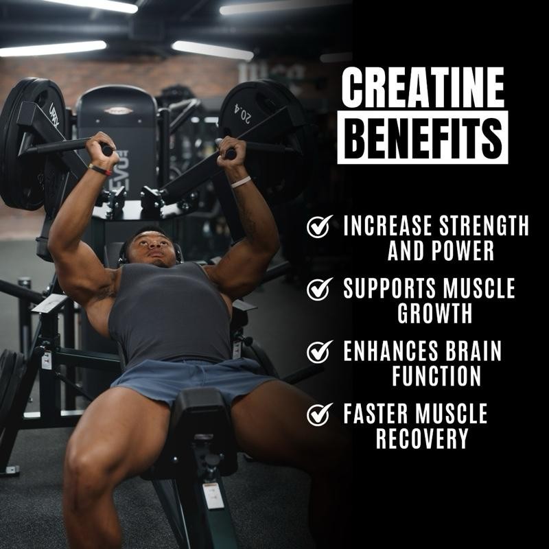 Ekko Creatine 3RD Party Tested Dietary Healthcare Supplement:_Unflavored_200 Servings