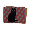 Black Cat - Set of 4 Table Mats - Leslie