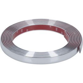 RACE SPORT BANDE CHROMEE SOUPLE AUTOCOLLANTE 5 M X 21 MM