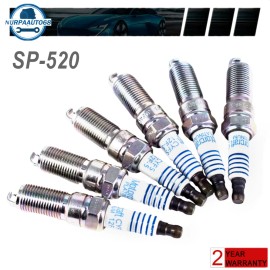 Nurpaauto 6Pcs SP-520 Platinum Spark Plugs For Ford Motorcraft SP520 CYFS12F5