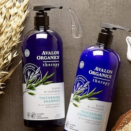 Avalon Organics Shampoo con Biotina - 946 ml
