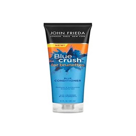John Frieda Blue Crush para Castañas Acondicionador Azul |8.3 Onzas (245 mL) | Humectación para Cabello Castaño Teñido y Natural