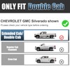LNZMPART 6" Side Step Running Boards for 2019-2024 Chevy Silverado