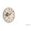 Reverse Wall Clock - Alice Clock - Mad Hatter -