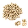 100pcs Knurled Brass Nuts, M3 Threaded Insert for Plastic Female