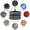 Herb Drying Net with Zip, 2 Layers Herb Dryer Hanging,