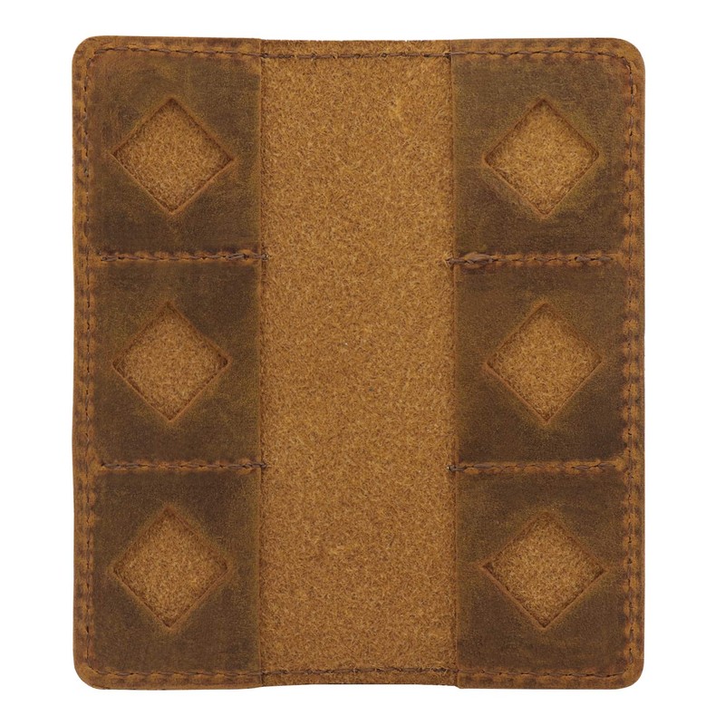 MegaGear Leather SD Card Holder - Camel MG1715