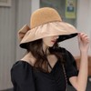 Summer Women's Sun Visor Beach Hat Foldable Sun Hat Wide