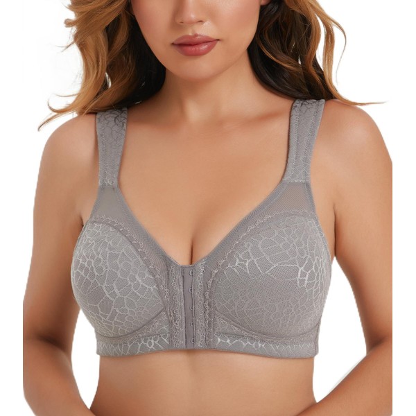 Curyon Minimizer Bras for Women Front Closure Back Support Full