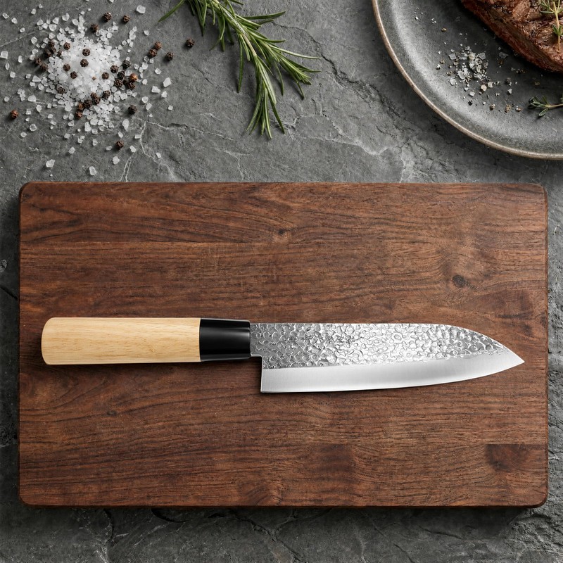 6.7" Santoku Knife, High Carbon Stainless Steel, Made in Japan
