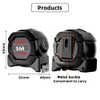 Metric Measuring Tape Meter 5M*25mm Self Locking Shock Resistant Fluorescent