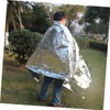 Kisangel Survival Blanket Reflective Foil Emergency Hiking Gear Windproof Compact