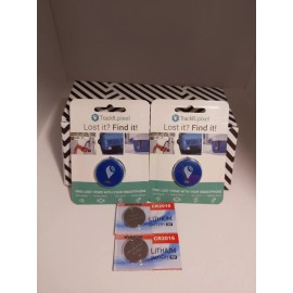 TrackR pixel Set Of 2 With 2 Extra Batteries