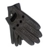 Harssidanzar Leather Driving Gloves For Mens Sheepskin Unlined Driving Gloves