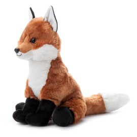 The Petting Zoo Fox Stuffed Animal, Gifts for Kids, Wild Onez Zoo Animals, Fox Plush Toy 12 inches